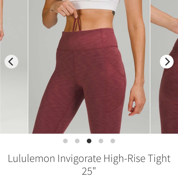 Lululemon Invigorate High-Rise Tight 25” - Picture 8 of 9